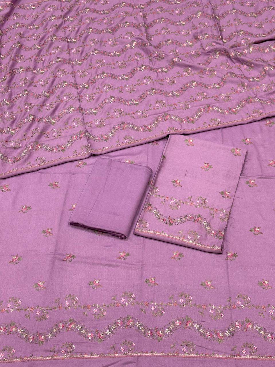 Karandi shawl suits