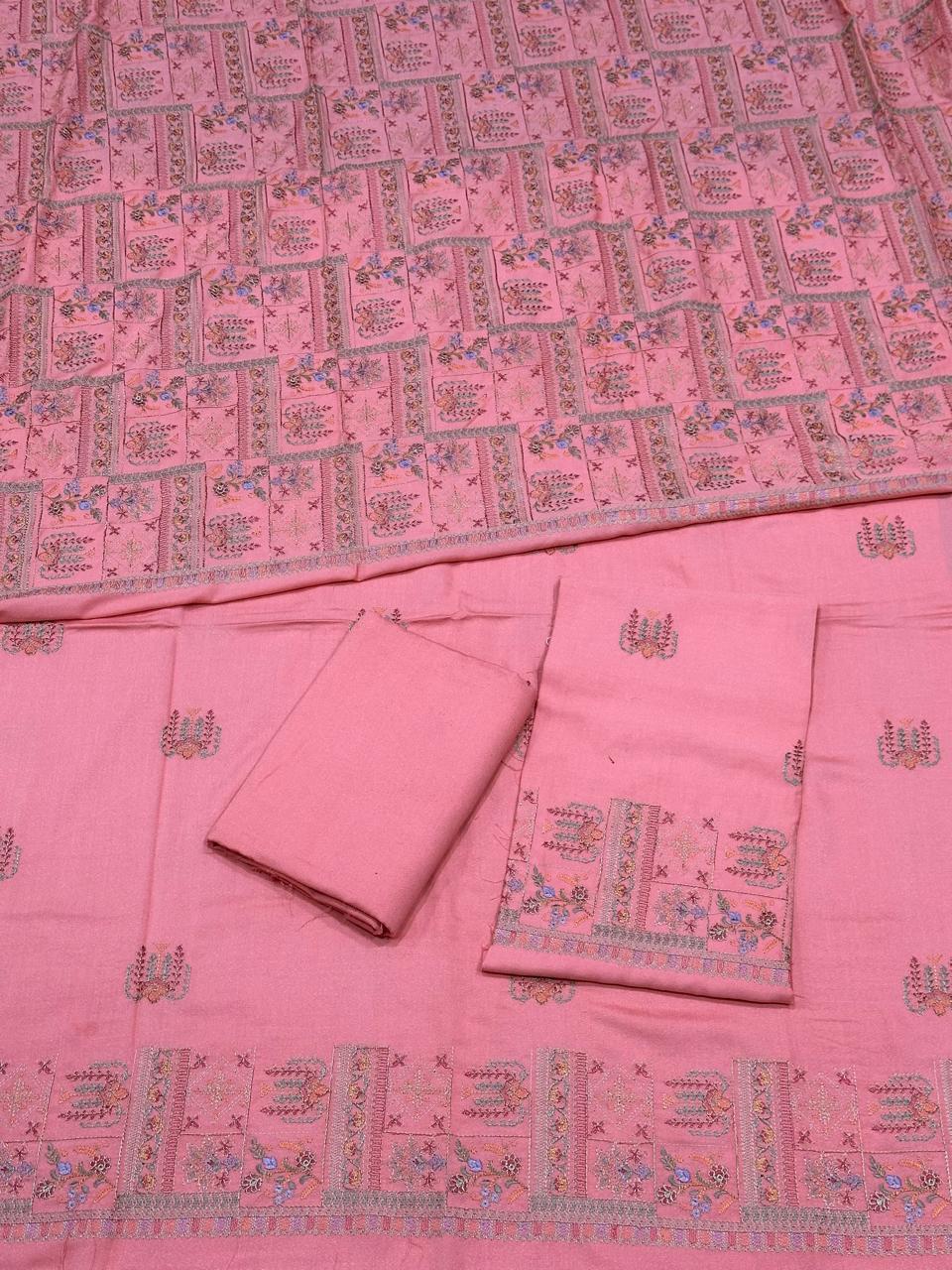 Karandi shawl suits