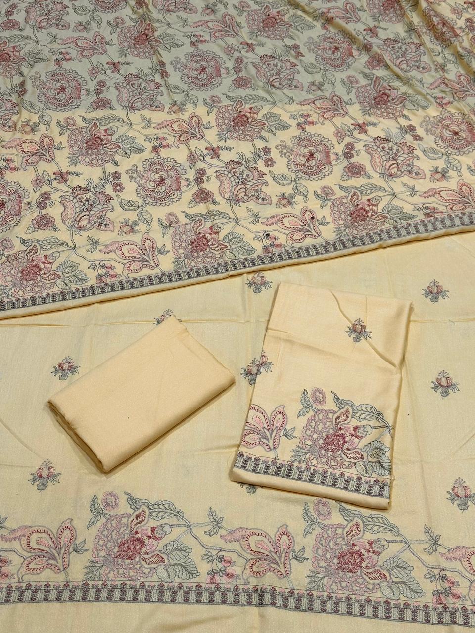 Karandi shawl suits