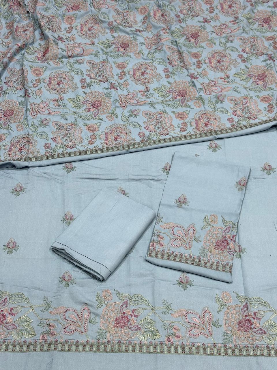 Karandi shawl suits