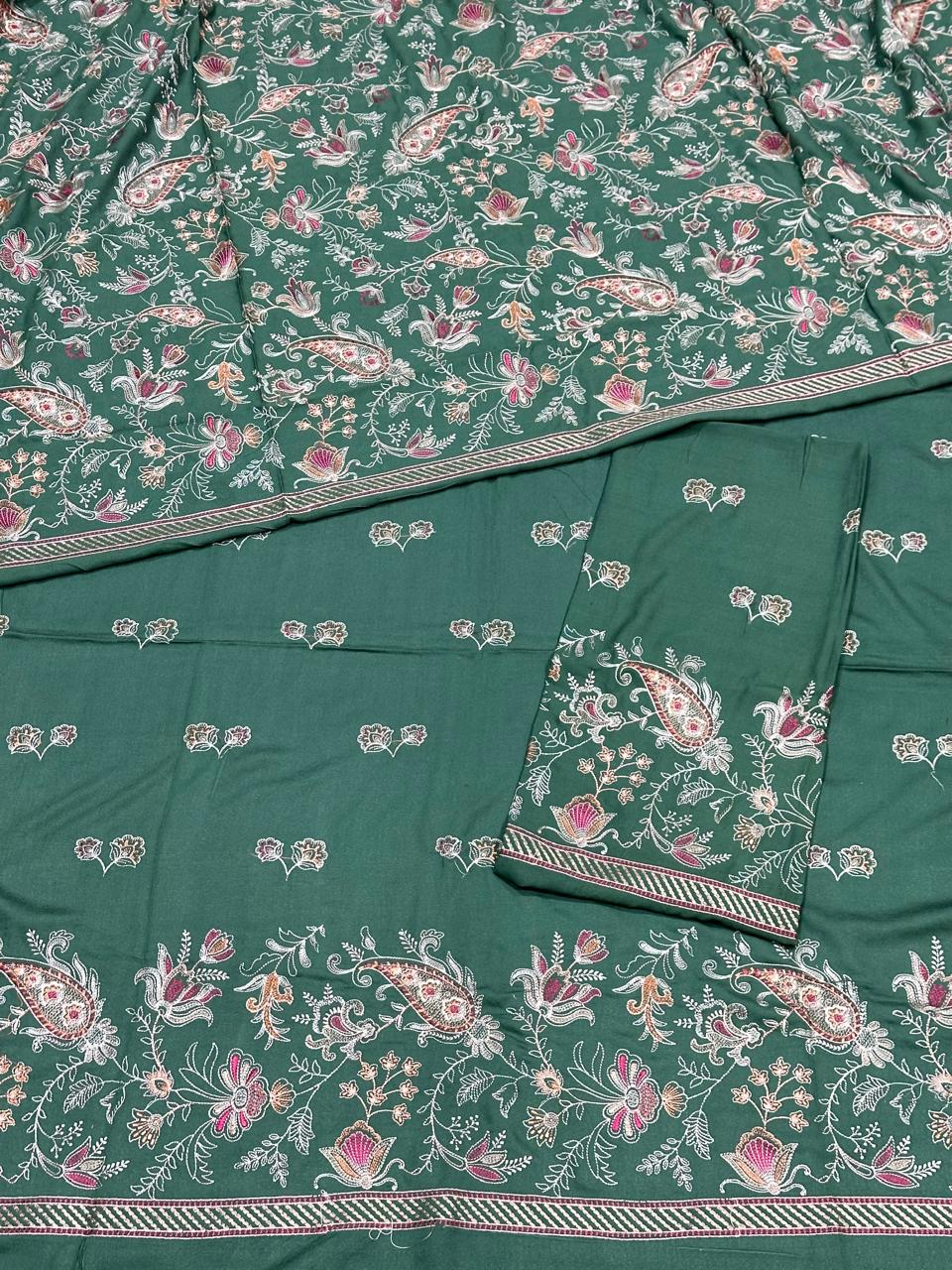 Karandi shawl suits