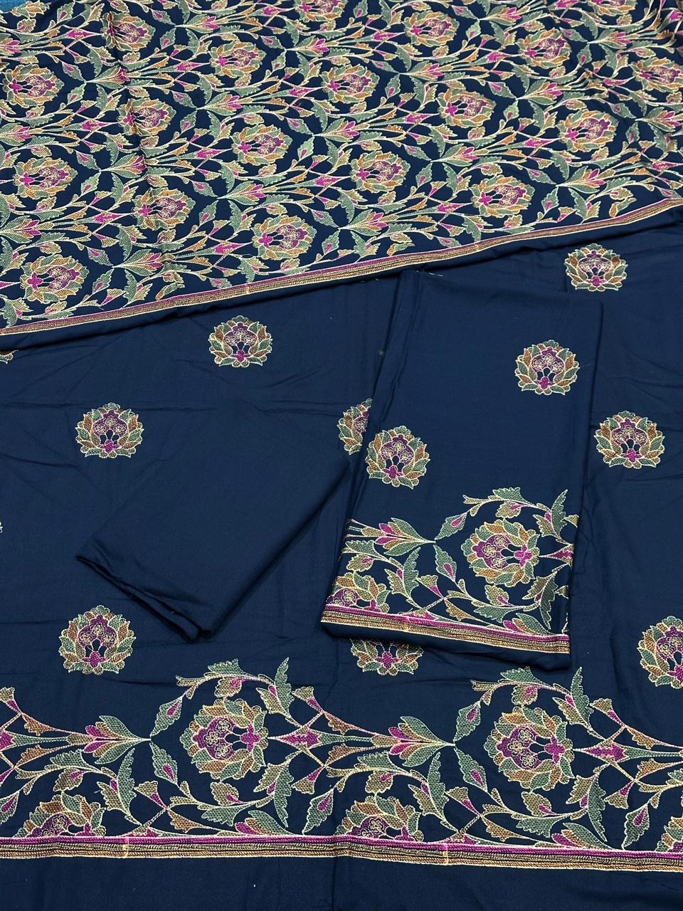 Karandi shawl suits